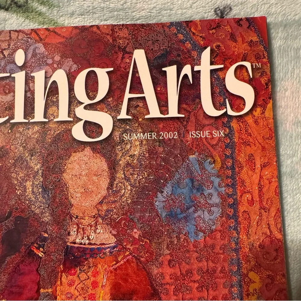Quilting Arts Magazine Summer 2002‎ VTG Trad Wife Grannycore
